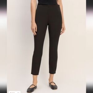NWOT EVERLANE the bistretch work pant color black size 14